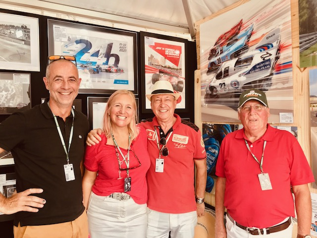 Équipe Motorsport Corner exposant à Londres, Grande-Bretagne